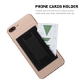 thumbnail image 4 of IFANLANDOR 2Pcs Phone Grip Phone Card with Rectangular Shape in Black PU Material, 4 of 8