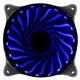 thumbnail image 1 of Ventilador ARGB de 3 pines con 18 LED independientes, 120 mm, PWM, almohadillas absorbentes de presión para chasis de computadora y radiador líquido., 1 of 8