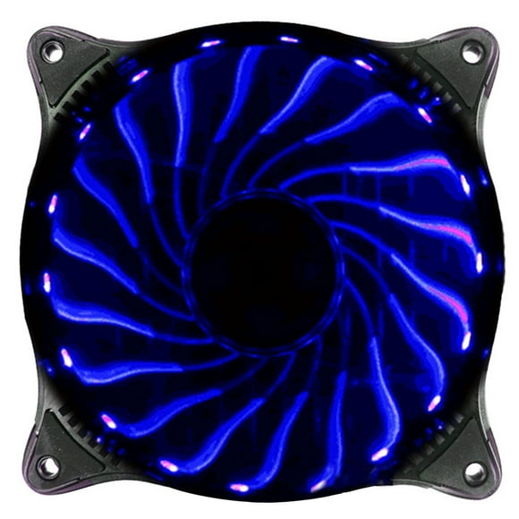 Ventilador ARGB de 3 pines con 18 LED independientes, 120 mm, PWM, almohadillas absorbentes de presión para chasis de ordenador y radiador líquido.