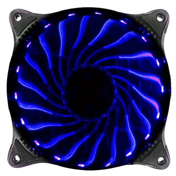 Ventilador ARGB de 3 pines con 18 LED independientes, 120 mm, PWM, almohadillas absorbentes de presión para chasis de computadora y radiador líquido.