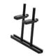 thumbnail image 4 of Soporte de soporte Soporte de ventiladores en la parte inferior Montaje del ventilador Aluminio Ajustable negro 12cm, 4 of 9