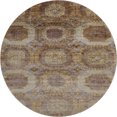 thumbnail image 2 of Addison Rugs Mayfield Premium Machine Washable Transitional Panels Rust Round Rug, 8' x 8', 2 of 6