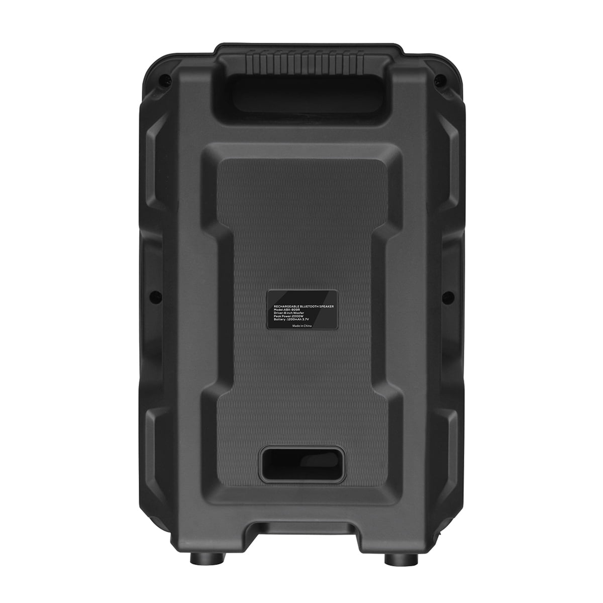 RIDWIND 1000W TWS Portable Bluetooth Speaker With 8 inch Woofer & 1.5 inch Tweeter Heavy Bass Sound System & Wired Microphone Party Lights