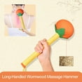 thumbnail image 2 of Long-Handled Wormwood Massage Hammer For Lymphatic Body Manual Drainage, 2 of 8