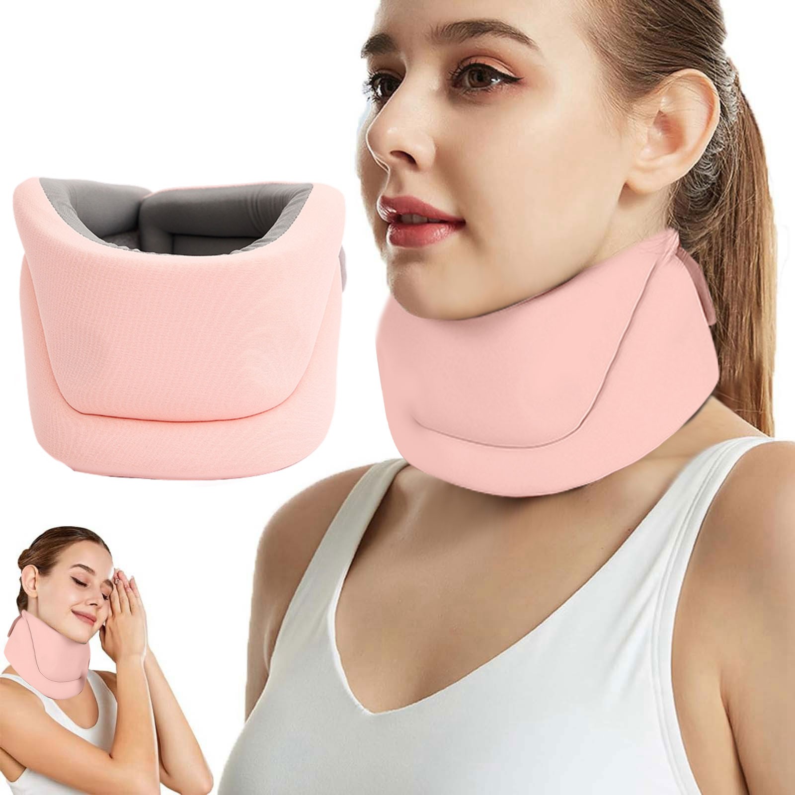 SAVWSDZK Neuleben Snooze Sleeping Aid Neck Support Neck Pillow Travel ...