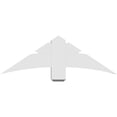 thumbnail image 4 of 48"W x 16"H x 6"D x 6"F, 8/12 Pitch, Alberta Architectural Grade PVC Gable Bracket, 4 of 8