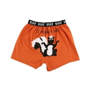 LazyOne Funny Animal Boxers, Novelty Boxer Shorts, Humorous Underwear, Gag Gifts for Men, Skunk, Smelly (It Wasn't Me -large)