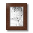 thumbnail image 2 of ArtToFrames 5x7 Inch Walnut Picture Frame, This Brown Wood Poster Frame is Great for Your Art or Photos, Comes with Regular Glass (4096), 2 of 8
