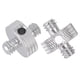 thumbnail image 3 of Adaptador de tornillo para cámara de 1/4 de pulgada adaptador de tornillo para cámara a prueba de óxido oxidación anódica resistente para trípode, 3 of 8
