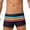 hgg267-Black, variant on Mens Square Leg Swimwear Pride Rainbow Swim Briefs Bikini Board Surf Shorts Summer Boxer Swimming Trunks