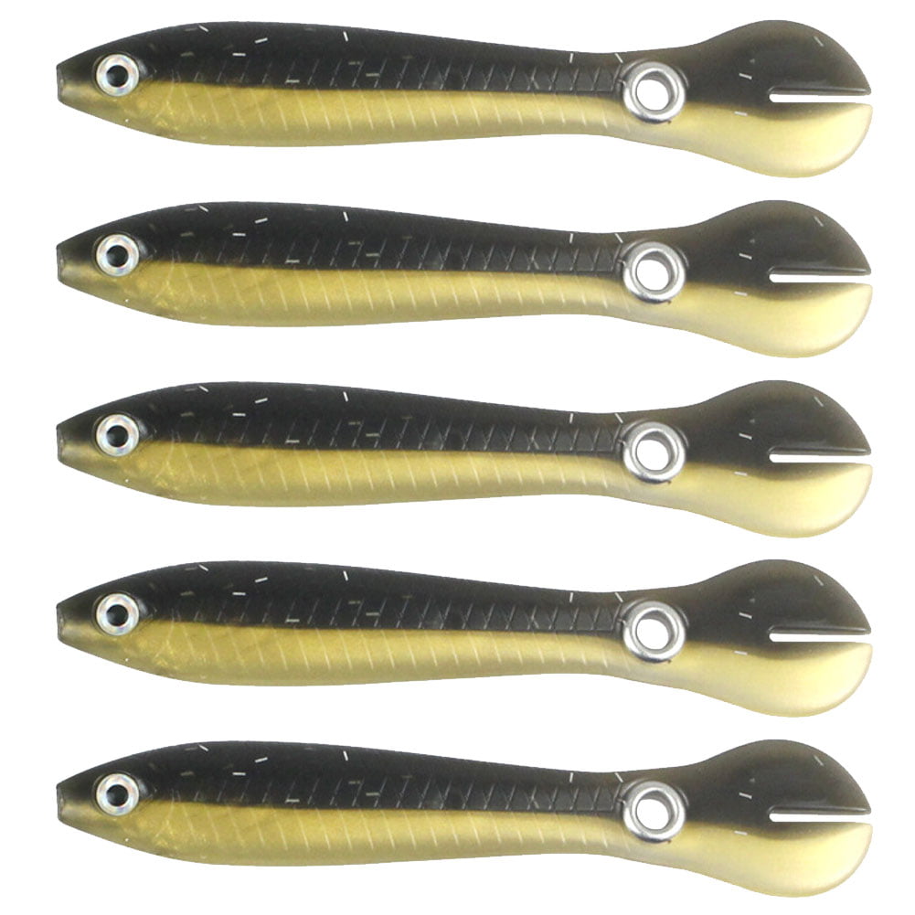 5pcs 6g Fishing Spinner Spoon Bait Metal Crankbait Soft Lures Hook Bass Tackle 