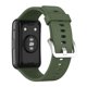 thumbnail image 3 of Bandas de silicona + Correa de reloj con hebilla Reemplazo para Huawei Fit Watch (Verde oscuro), 3 of 6