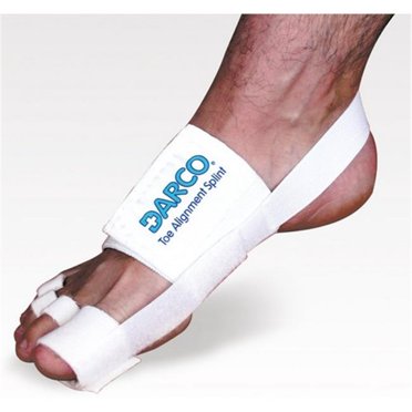 DARCO DAR115 One Size Fits All Toe Alignment Splint, White