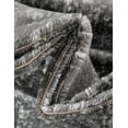 thumbnail image 5 of Unique Loom Sofia Collection Area Rug - Casino (10' x 13' Rectangle Dark Gray/Ivory), 5 of 10