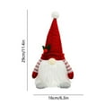 thumbnail image 3 of Steadline LED Illuminated Christmas Gnome - 29CM Plush Santa Decoration with Light-Up Feature - Battery Powered Festive Table Accent - Indoor Holiday Night Light Display, 3 of 6