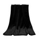 thumbnail image 4 of JeashCHAT - Manta de felpa de microfibra, súper suave y cálida, de color liso, ligera, para sofá cama, ropa de cama acogedora, 45 x 65 cm, color negro, 4 of 4