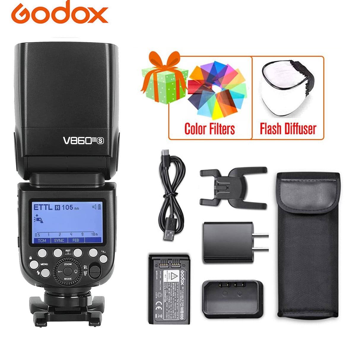 Godox V860IIIS V860IIIS Camera Flash for Sony Camera Flash Speedlite