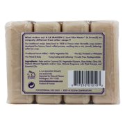 A LA MAISON Lavender Flowers Bar Soap - Triple French Milled Natural Moisturizing Hand Soap Bar (12 Bars of Soap, 3.5 oz)