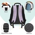 thumbnail image 6 of KUIFORTI Cute Sleeping Capybara Mushroom Print Kids Backpack Large Capacity with Comfortable Adjustable Straps for Elementary Middle Girls Back to School Essentials, 6 of 7