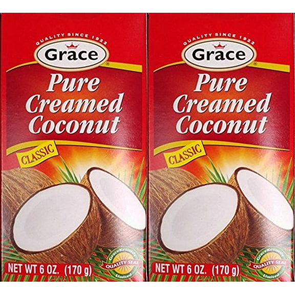 GRACE PURE CREAMED COCONUT 6 OZ 2PK