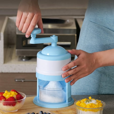 

RBCKVXZ Hand Shaved Ice Machine Manual Fruit Machine HouseholdIce ShaverSmall Ice Crusher Kitchen Gadgets on Clearance
