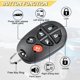 thumbnail image 3 of Key Fob Replacement for 2004-2018 Toyota Sienna Car Keyless Entry Remote Control, GQ43VT20, 3 of 5