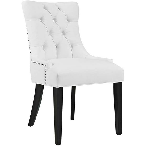 Hawthorne Collection Faux Leather, Faux Leather Upholstered Dining Chair