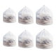 thumbnail image 1 of Paquete de 6 bolsas de malla para lavandería, bolsa de red resistente con cordón, bolsas de lavandería para prendas delicadas, bolsa de malla para ropa para la familia, dormitorio universitario,, 1 of 5