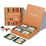 SPICE TRAIN, Spices Assortment .. Box - 20 Exotic .. Spices Essential Starter Spice .. Set - Gluten Free, .. Non-GMO | Seasonings & .. Spices | Cooking Essentials .. Gift Set | Direct .. from India