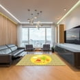 thumbnail image 4 of LaModaHome Non-Slip Rug Winnie The Pooh Rug: Charming Nursery Kids Room Floor Decor Washable Mat Child Stain Resistant Living Room Kitchen Carpet - Size: 3,3X2,6ft(100X80cm), 4 of 5