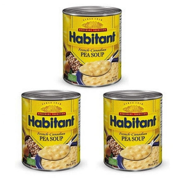 Habitant French Canadian Pea Soup (796ml/28 fl. oz) 3pk