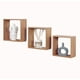 thumbnail image 1 of Repisas Flotantes Minimalistas Set premium Champan, 1 of 3
