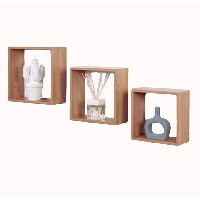 Repisas Flotantes Minimalistas Set premium Champan