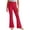 Red, variant on BLVB Girls Cotton Flare Leggings Kids High Waist Bell Bottoms Leggings Boot Cut Yoga Dance Lounge Pants for Girls 4–16 Years