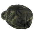 thumbnail image 4 of D&Y Unisex Cotton Distressed Layered Frayed Cadet Military Cap, Camo, 4 of 4