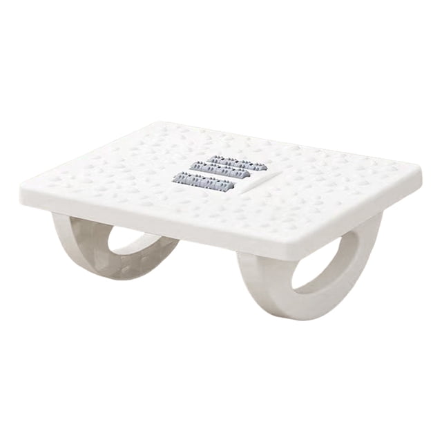 Ergonomic Rocking Foot Rest with Foot Massage Rollers Easy Assembly Adjustable Angle Posture Support Foot Stool for Office Home