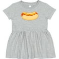 thumbnail image 3 of Inktastic Funny Hot Dog Girls Baby Dress, 3 of 5