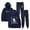 Navy, variant on James Hype Stereohype Hoodies Pants 2 Piece Sets Unisex Sweatshirts 2 Piece Suit