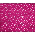 thumbnail image 4 of oneOone Polyester Lycra Fuschia Pink Fabric Dots Craft Projects Decor Fabric Printed By The Yard 56 Inch Wide, 4 of 4