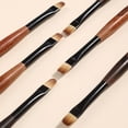 thumbnail image 3 of 1/6PCS Acrylic Nail Brcomh Pen for Powder Manicure Round Wood Handle Gel Builder Brcomhes Tools, 3 of 6
