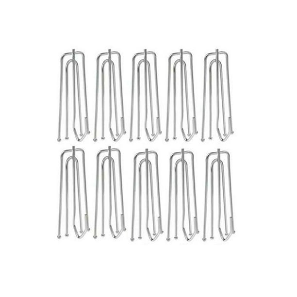 4 Prongs Durable Curtain Accessory for Pleated Drapes Window Door