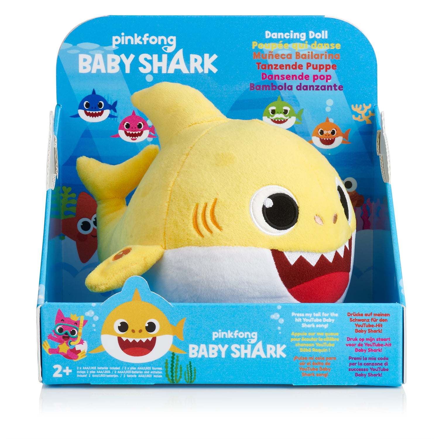 baby shark spinning toy