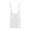 White, variant on Women's Denim Overall Dresses Adjustable for Summer Occasions