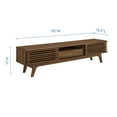 thumbnail image 5 of Modern Contemporary Urban Design Living Room Lounge Club Lobby Media TV Stand Console Table, Wood, Natural Brown, 5 of 6