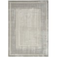 thumbnail image 2 of Nourison Glam Geometric Silver 3'11" x 5'11" Area Rug (4x6), 2 of 9