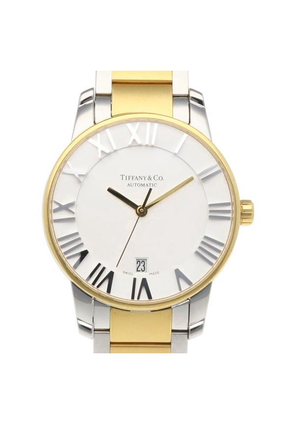 Pre-Owned Tiffany Atlas Dome Watch Stainless Steel Z1800.68.15A21A00A Automatic Men's... (Good)