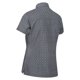 thumbnail image 4 of Regatta - Camisa Mindano VII Flores de Manga Corta para Mujer (Gris Seal), 4 of 6