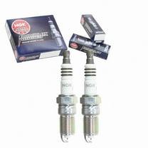 2 pc NGK 3689 Iridium IX Spark Plugs for 12571165 41-104 41-812 4714 5326 92143446 9608 H7LDCR HR6KII33X IT20 IT20TT Q6RTP-11 T20ERR-U Ignition Wire Secondary Fits select: 1999-2003 FORD F150
