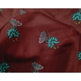 thumbnail image 4 of oneOone Silk Tabby Fabric Floral & Block Print Fabric By Yard 42 Inch Wide, 4 of 4