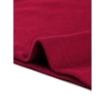thumbnail image 5 of INSPIRE CHIC Women's Elegant Off Shoulder Knit Ribbed Bodycon Midi Dress Wine Red L, 5 of 5